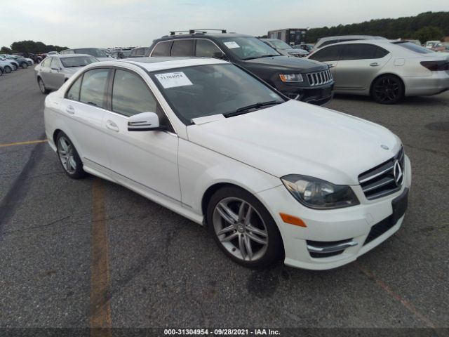 MERCEDES-BENZ C-CLASS 2014 wddgf8ab9er319952