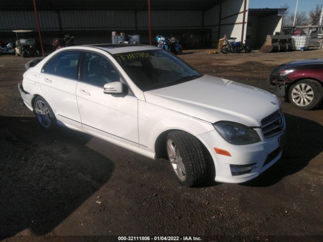 MERCEDES-BENZ C-CLASS 2014 wddgf8ab9er320888