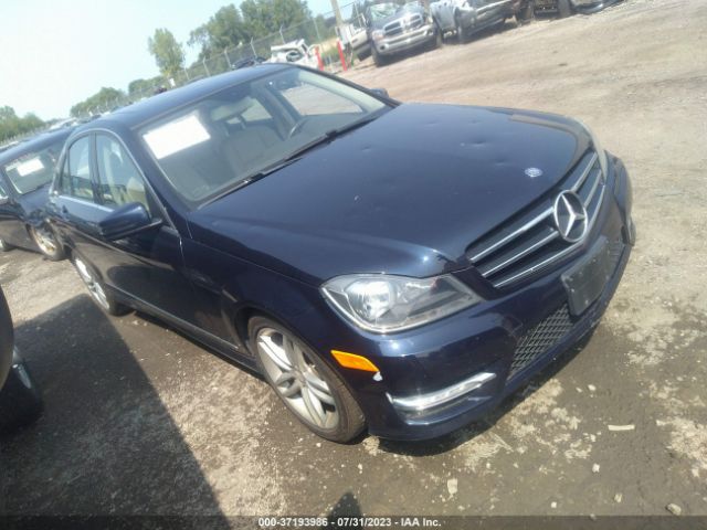 MERCEDES-BENZ C-CLASS 2014 wddgf8ab9er322947