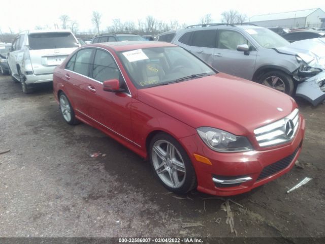 MERCEDES-BENZ C-CLASS 2013 wddgf8abxda820734