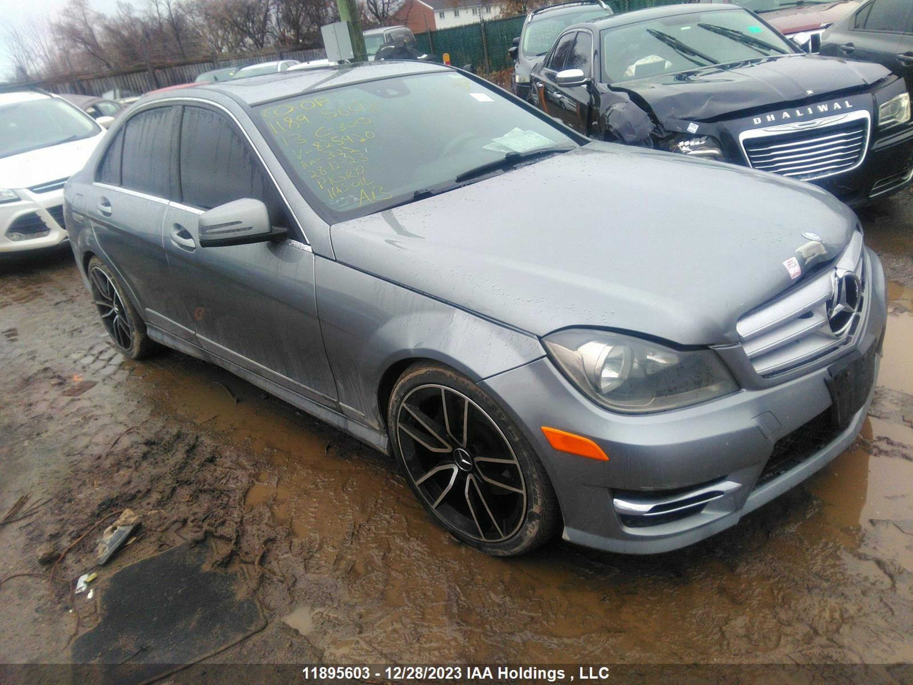 MERCEDES-BENZ C-KLASSE 2013 wddgf8abxda825920