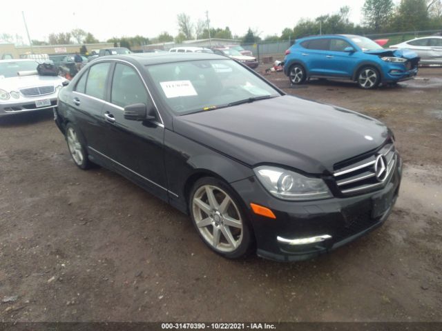 MERCEDES-BENZ C-CLASS 2013 wddgf8abxda840997