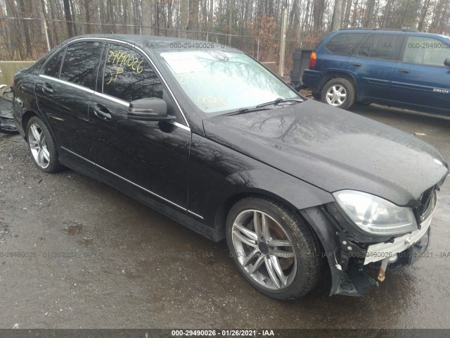 MERCEDES-BENZ C-CLASS 2013 wddgf8abxda868203