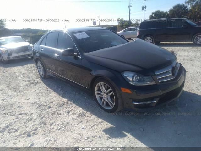 MERCEDES-BENZ C-CLASS 2013 wddgf8abxdg072998