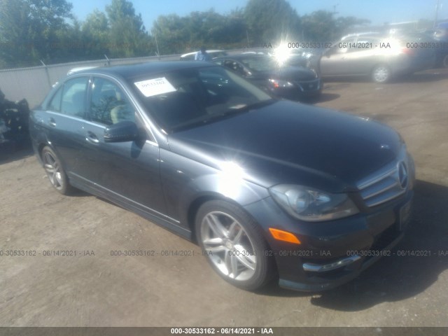 MERCEDES-BENZ C-CLASS 2013 wddgf8abxdg122122