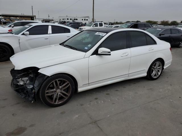 MERCEDES-BENZ C-CLASS 2013 wddgf8abxdg128597