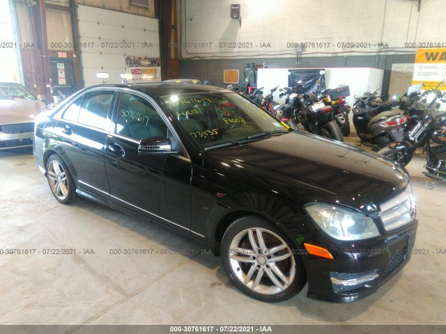 MERCEDES-BENZ C-CLASS 2013 wddgf8abxdg132861