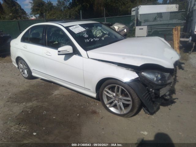 MERCEDES-BENZ C-CLASS 2013 wddgf8abxdr242040