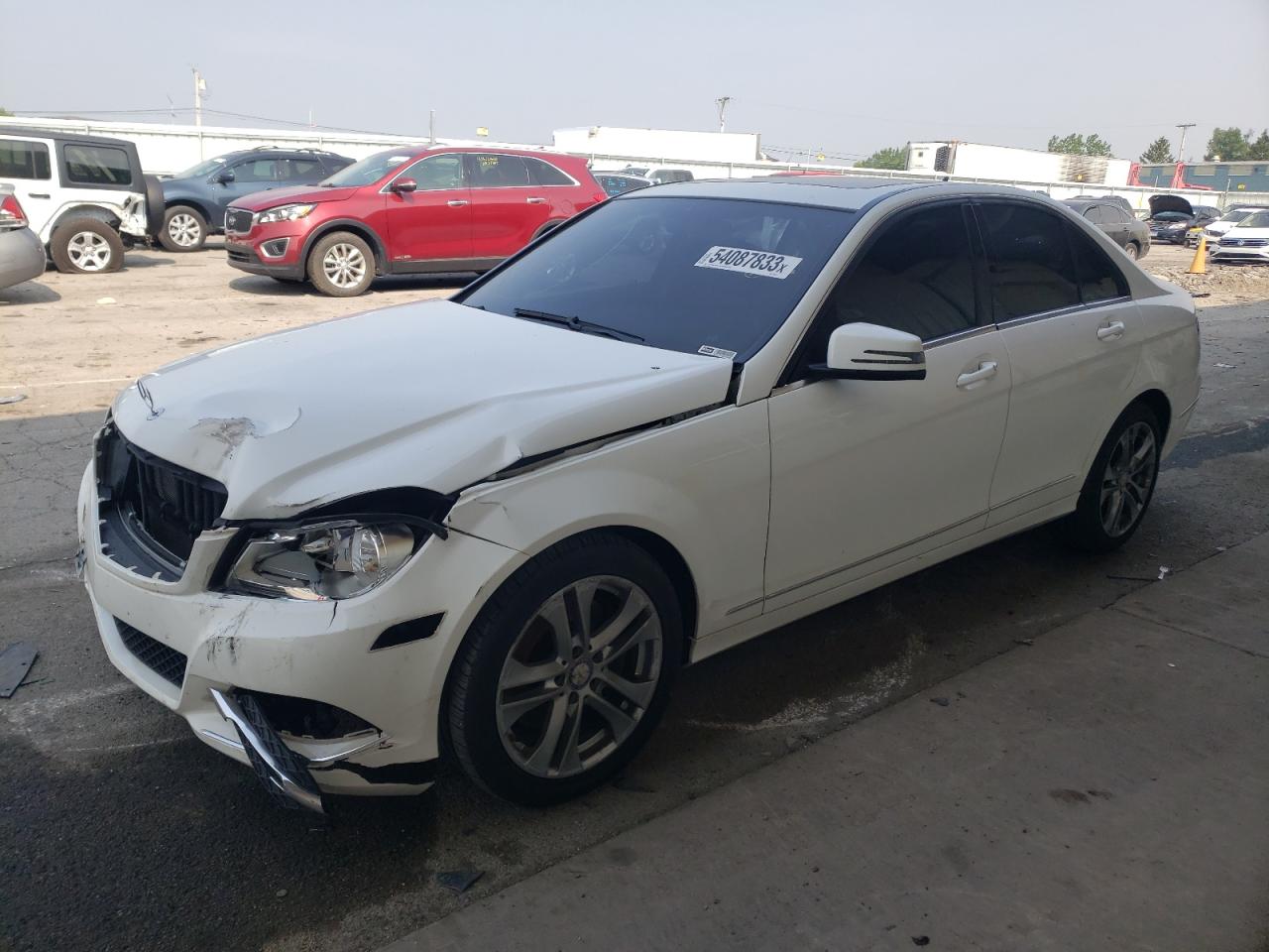 MERCEDES-BENZ C-KLASSE 2013 wddgf8abxdr245875