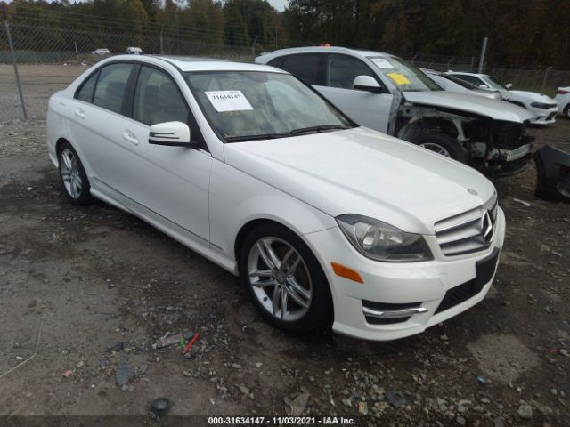 MERCEDES-BENZ C-CLASS 2013 wddgf8abxdr247206