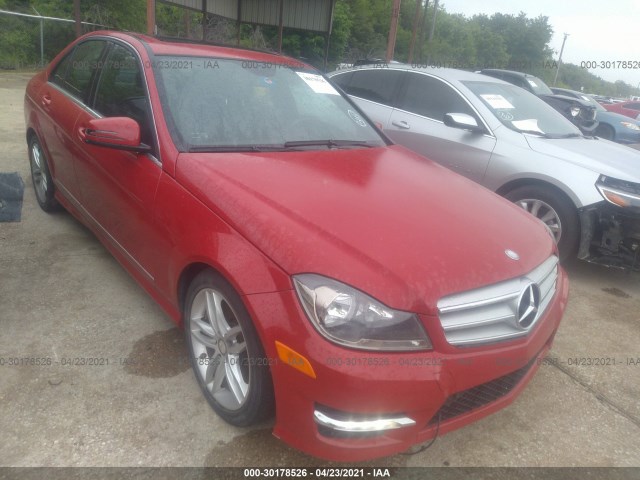 MERCEDES-BENZ C-CLASS 2013 wddgf8abxdr258884