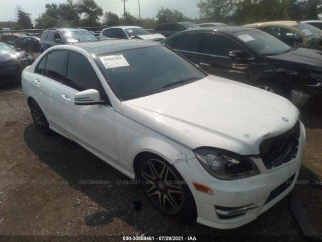 MERCEDES-BENZ C-CLASS 2013 wddgf8abxdr277225