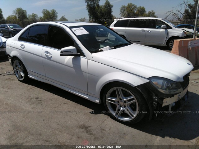 MERCEDES-BENZ C-CLASS 2013 wddgf8abxdr277516