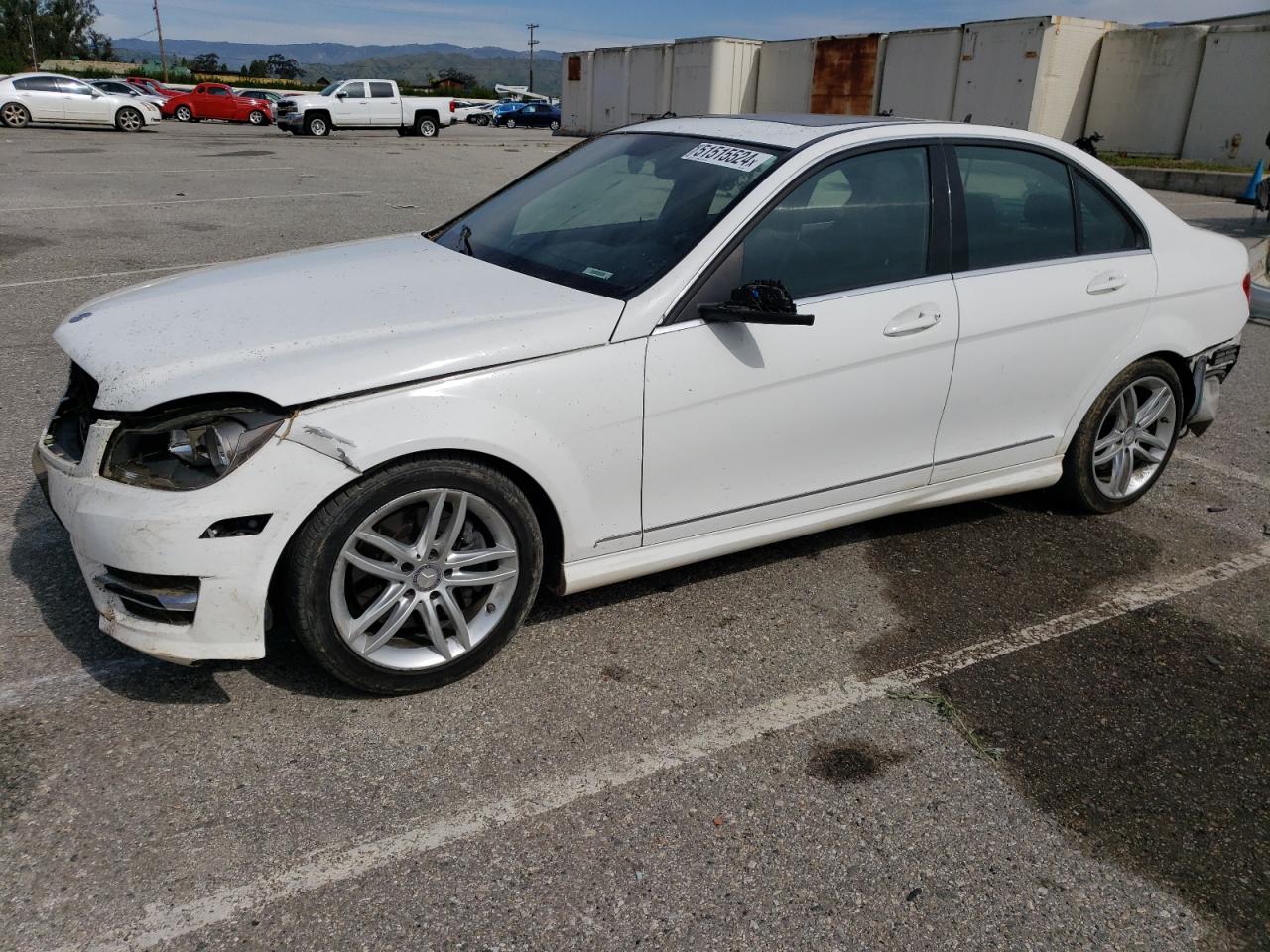 MERCEDES-BENZ C-KLASSE 2013 wddgf8abxdr280464