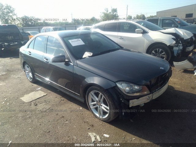 MERCEDES-BENZ C-CLASS 2013 wddgf8abxdr284238