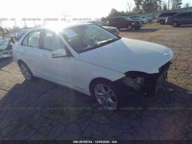 MERCEDES-BENZ C-CLASS 2013 wddgf8abxdr300261