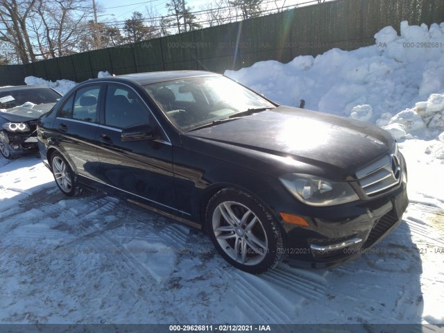 MERCEDES-BENZ C-CLASS 2013 wddgf8abxdr301202