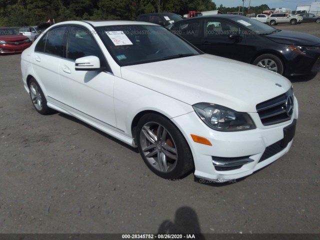 MERCEDES-BENZ C-CLASS 2014 wddgf8abxea891823