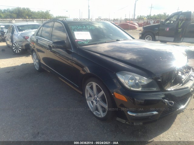 MERCEDES-BENZ C-CLASS 2014 wddgf8abxea947131