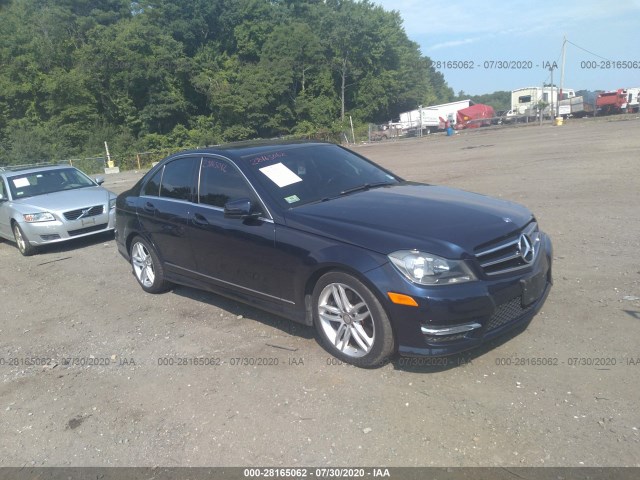 MERCEDES-BENZ C-CLASS 2014 wddgf8abxeg252256