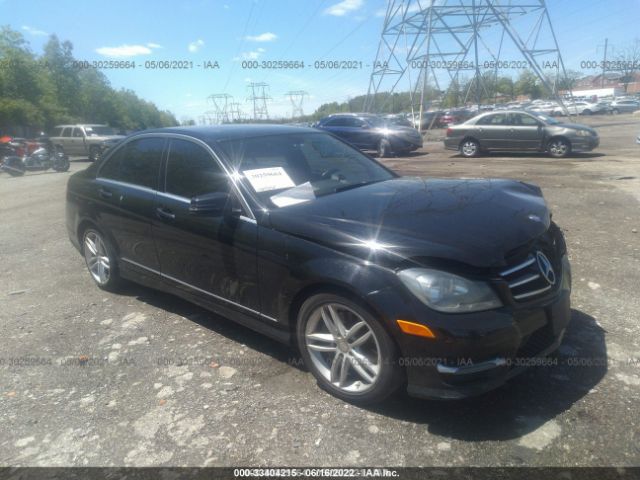 MERCEDES-BENZ C-CLASS 2014 wddgf8abxeg254878