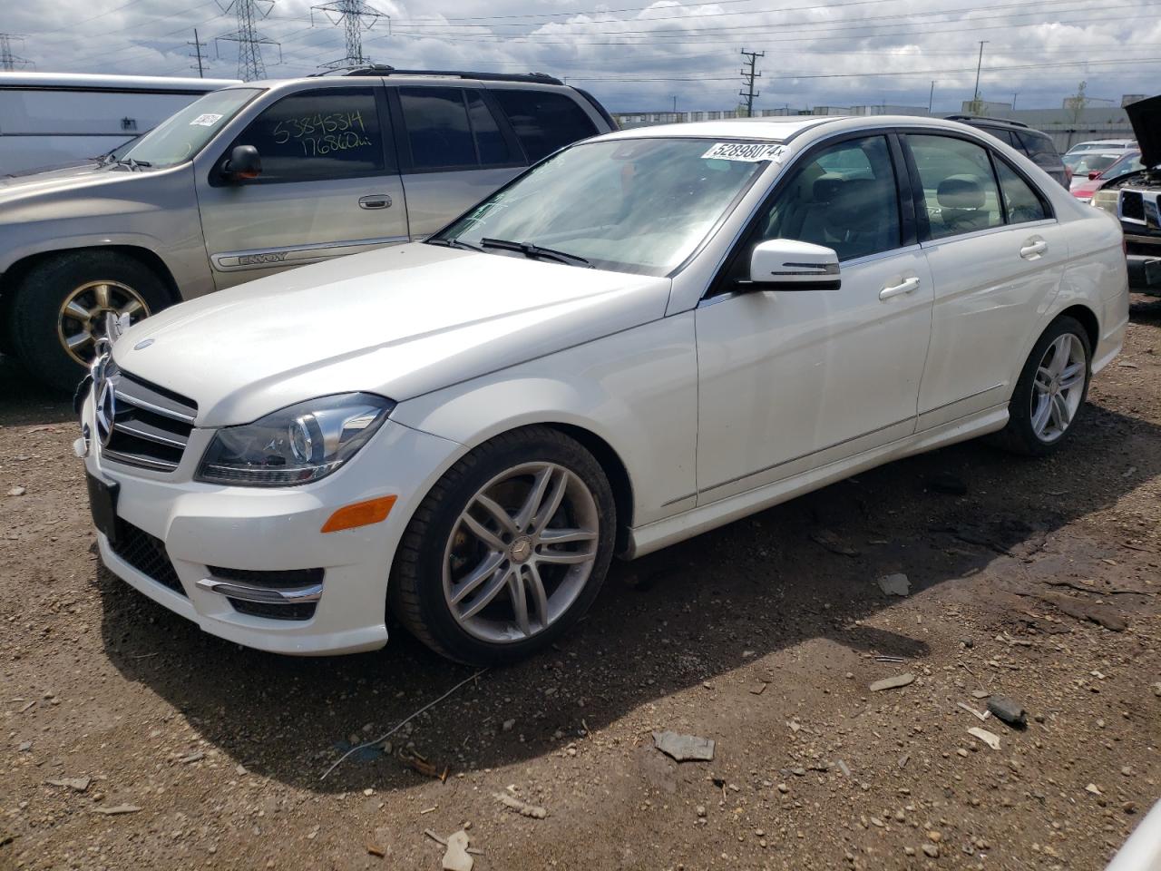 MERCEDES-BENZ C-KLASSE 2014 wddgf8abxer318146