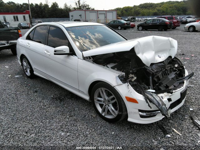 MERCEDES-BENZ C-CLASS 2014 wddgf8abxer325050