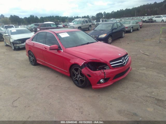 MERCEDES-BENZ C-CLASS 2010 wddgf8bb0ar090053