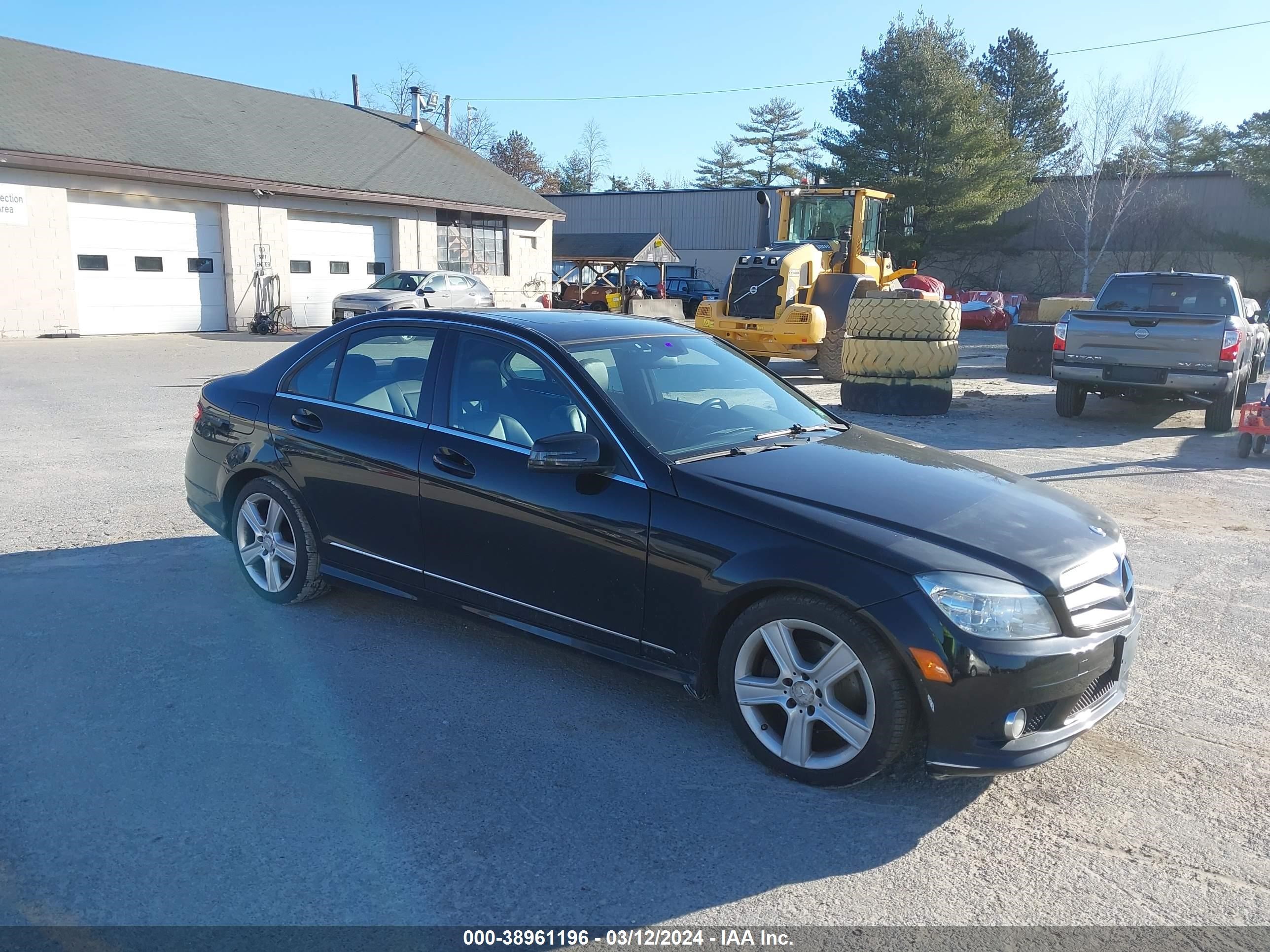 MERCEDES-BENZ C-KLASSE 2010 wddgf8bb0ar123567