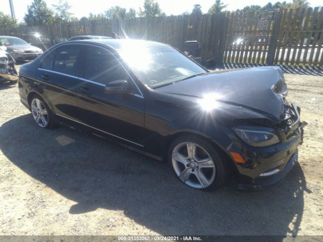 MERCEDES-BENZ C-CLASS 2011 wddgf8bb0br134599