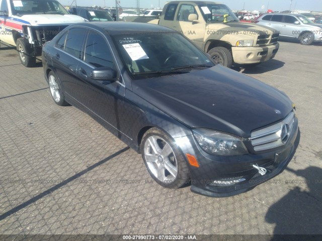 MERCEDES-BENZ C-CLASS 2011 wddgf8bb0br153248