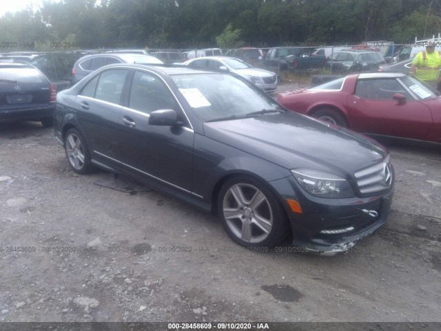 MERCEDES-BENZ C-CLASS 2011 wddgf8bb0br162919