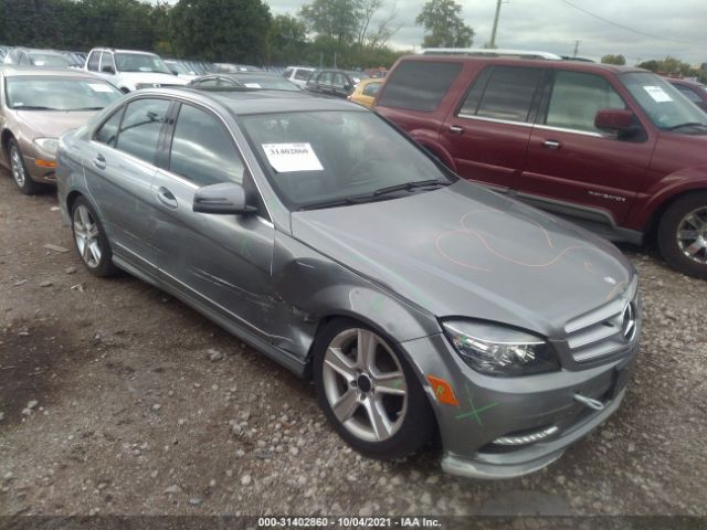 MERCEDES-BENZ C-CLASS 2011 wddgf8bb0br170423