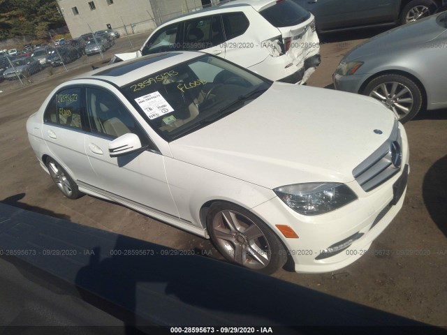 MERCEDES-BENZ C-CLASS 2011 wddgf8bb0br184872