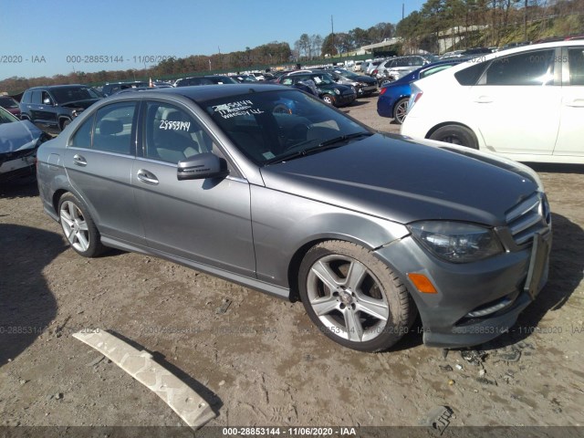 MERCEDES-BENZ C-CLASS 2011 wddgf8bb0br187447