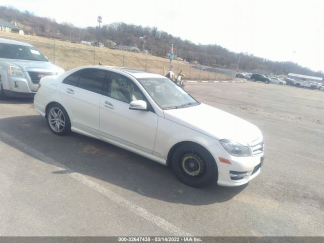 MERCEDES-BENZ C-CLASS 2012 wddgf8bb0ca602153