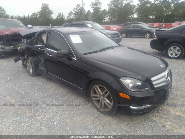 MERCEDES-BENZ C-CLASS 2012 wddgf8bb0ca696728