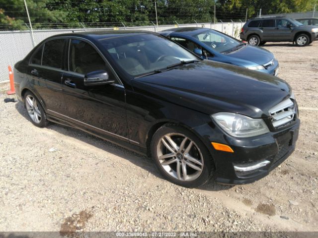 MERCEDES-BENZ C-CLASS 2012 wddgf8bb0ca710725