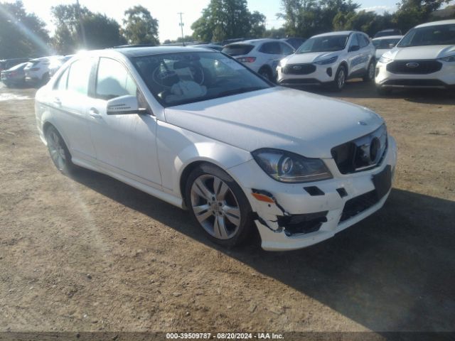 MERCEDES-BENZ C-CLASS 2012 wddgf8bb0ca711292