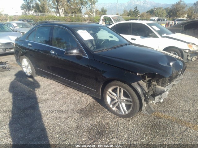 MERCEDES-BENZ C-CLASS 2012 wddgf8bb0ca714421