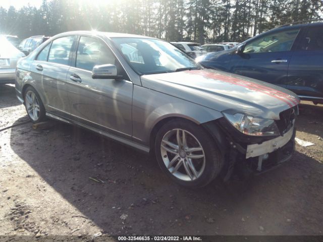 MERCEDES-BENZ C-CLASS 2012 wddgf8bb0ca729081