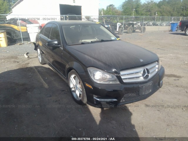 MERCEDES-BENZ C-CLASS 2012 wddgf8bb0cr206385