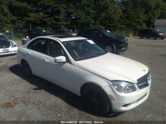 MERCEDES-BENZ C-CLASS 2010 wddgf8bb1ar092684