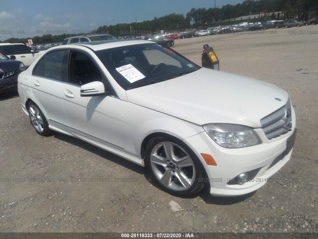 MERCEDES-BENZ C-CLASS 2010 wddgf8bb1ar106082