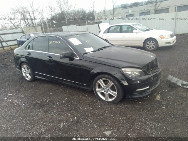 MERCEDES-BENZ C-CLASS 2011 wddgf8bb1bf536763