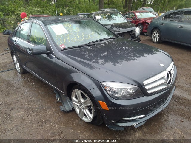 MERCEDES-BENZ C-CLASS 2011 wddgf8bb1br147281