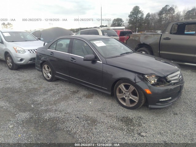 MERCEDES-BENZ C-CLASS 2011 wddgf8bb1br156742