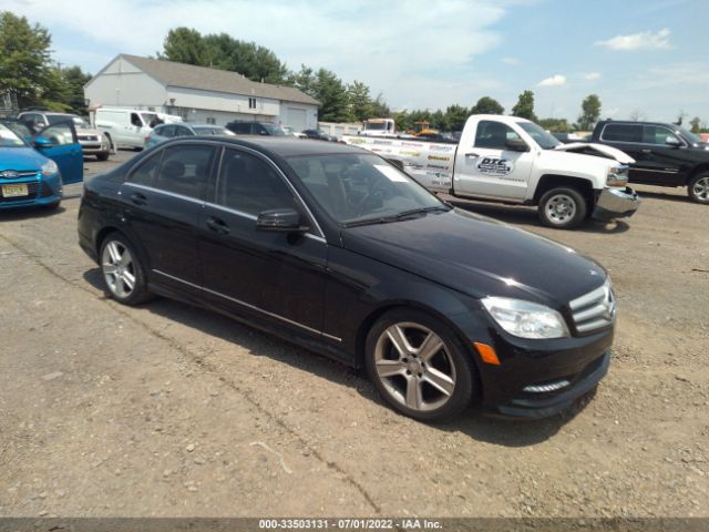 MERCEDES-BENZ C-CLASS 2011 wddgf8bb1br161424