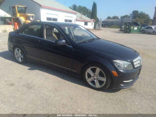 MERCEDES-BENZ C-CLASS 2011 wddgf8bb1br162444