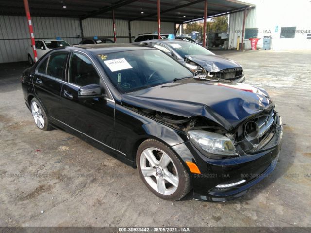 MERCEDES-BENZ C-CLASS 2011 wddgf8bb1br172486